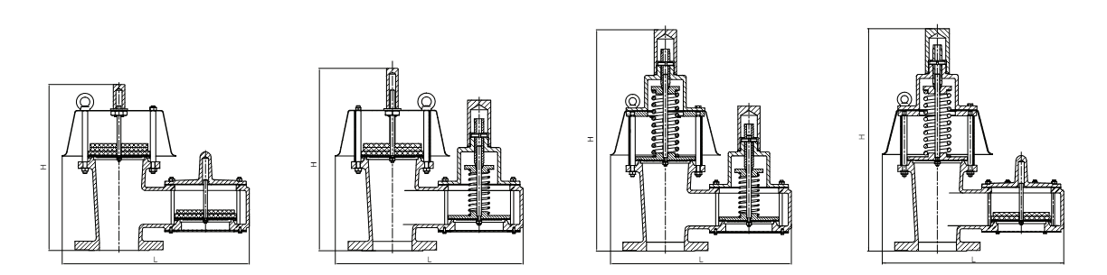 Pressure & Vacuum to Piped Away breather valve